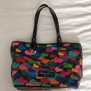 Dooney & Bourke multicolor duck shoulder bag